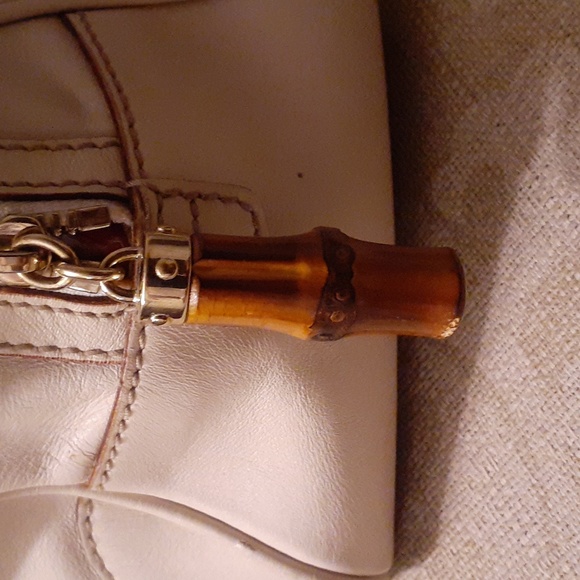 GUCCI BAMBOO AUTHENTIC BOSTON BAG EUC - Picture 10 of 16
